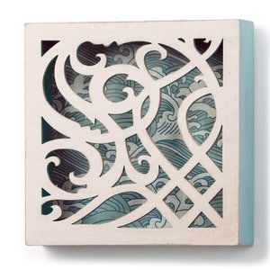 Nathan Murrell Collection Wave Lattice Shadow Box